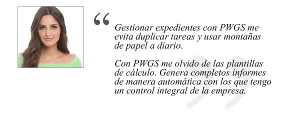 Testimonio PWGS