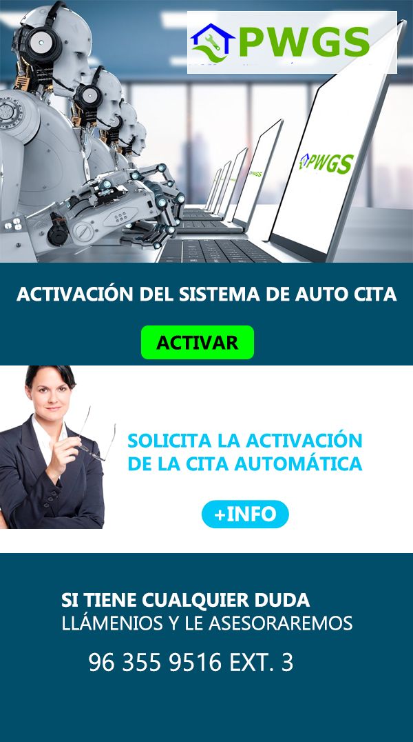 MEJORE SU EMPRESA CON EL SISTEMA DE AUTO CITA PWGS Programa Web 